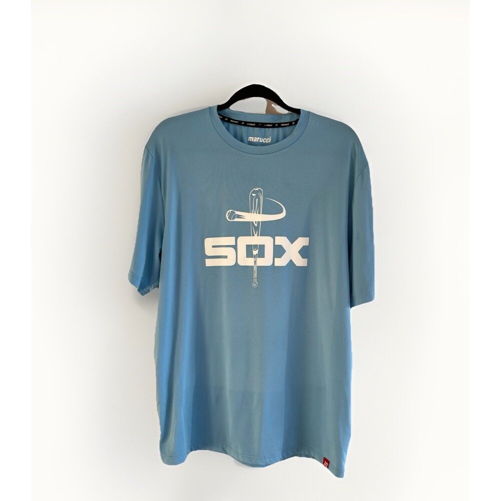 Marucci Baseball Sox   Mens Short Sleeve Performance Shirt Size Large